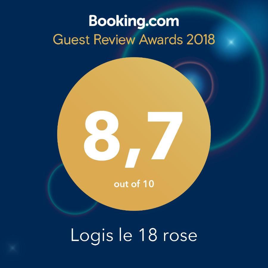 Logis 18 Rose Leilighet Strasbourg Eksteriør bilde
